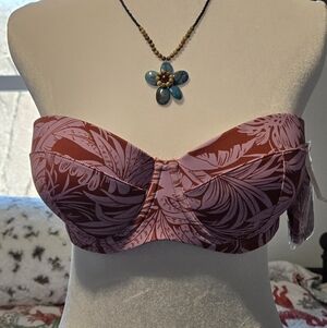 Victoria's Secret Pink Tropical Print Bandeau